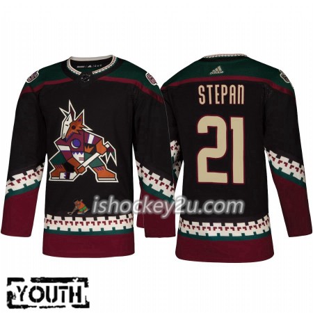 Børn NHL Arizona Coyotes Trøje Derek Stepan 21 Adidas 2018-19 Alternate Authentic